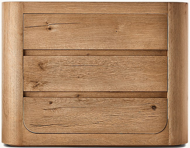 The Artisan Oak Nightstand | Three Drawers