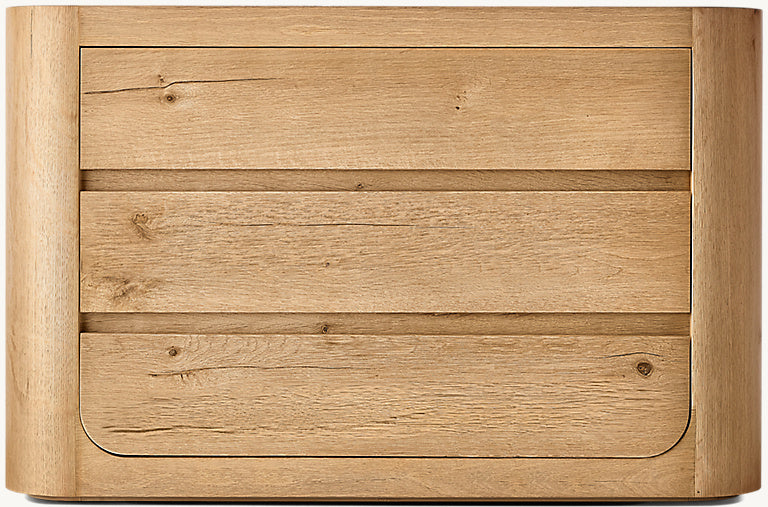 The Artisan Oak Nightstand | Three Drawers