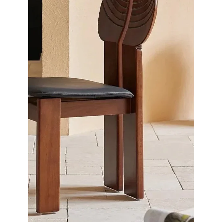 Africa Chair Tobia Afra Scarpa Designer Wood Chairs for Living Room Dining