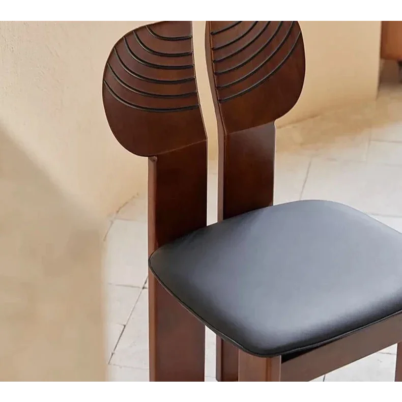 Africa Chair Tobia Afra Scarpa Designer Wood Chairs for Living Room Dining