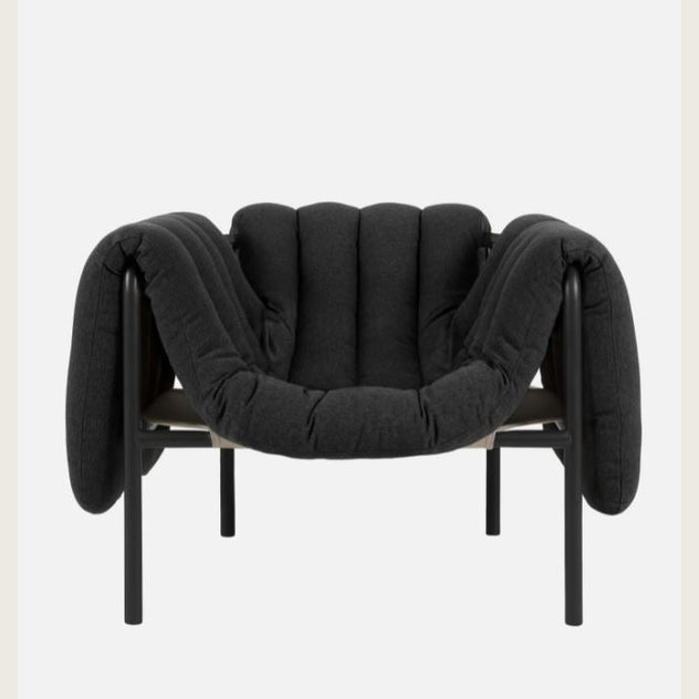 Corby Lounge Chair | Modern Upholstered with Metal Frame | Luxury Interiors