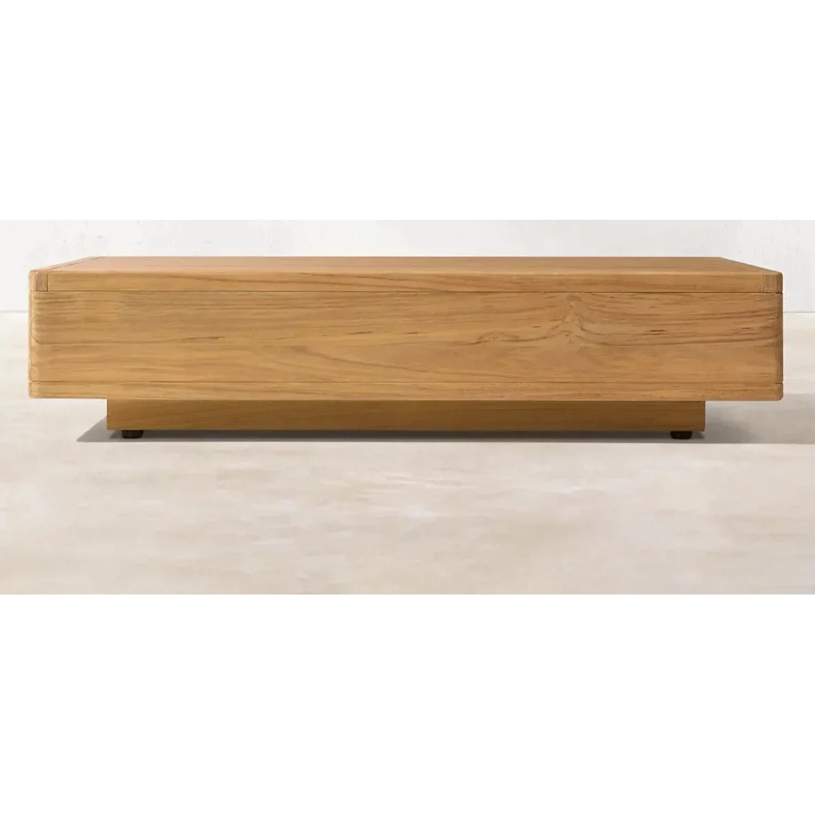 Minimalist Solid Wood Coffee Table for Living Room | Modern Minimalism