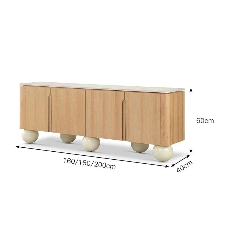 Modern Sideboard with Sphere Legs | Interiors