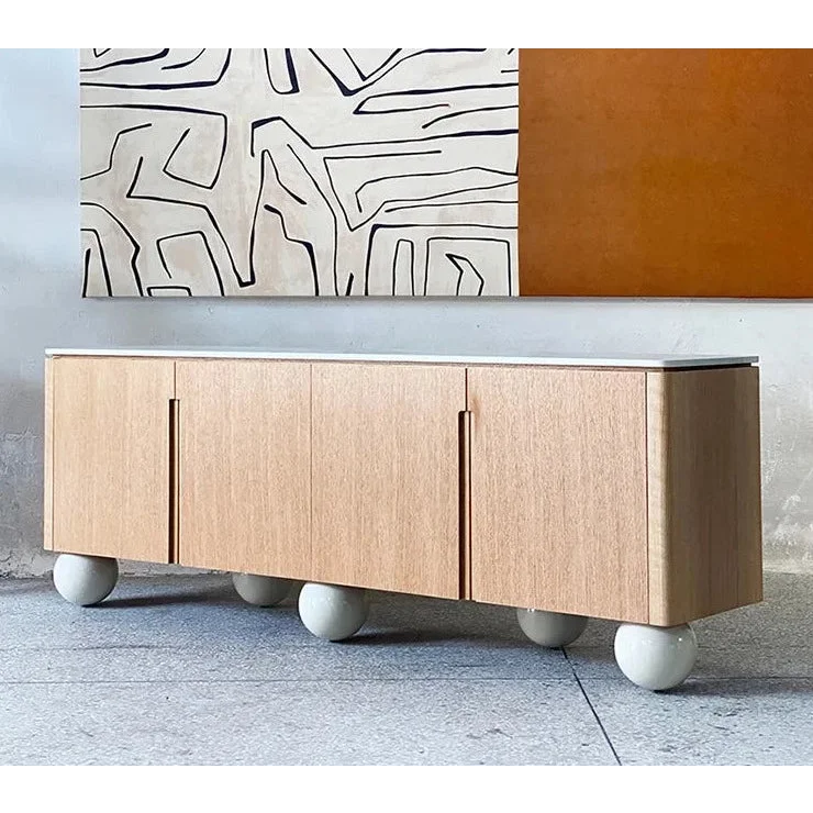 Modern Sideboard with Sphere Legs | Interiors