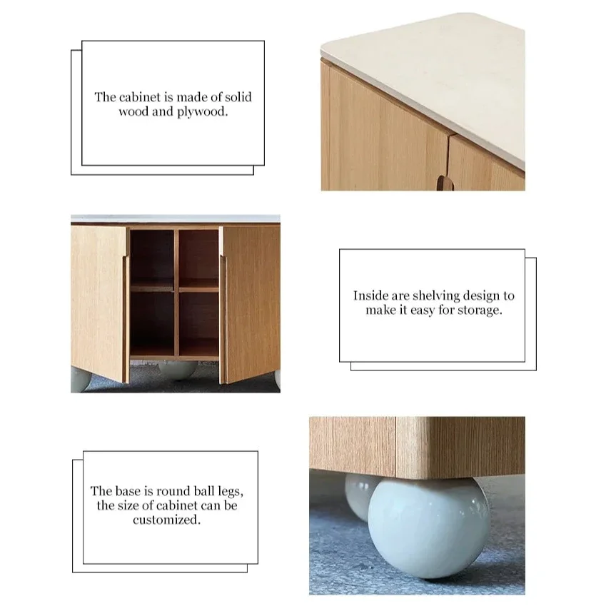 Modern Sideboard with Sphere Legs | Interiors