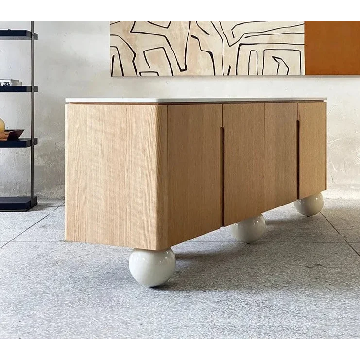 Modern Sideboard with Sphere Legs | Interiors