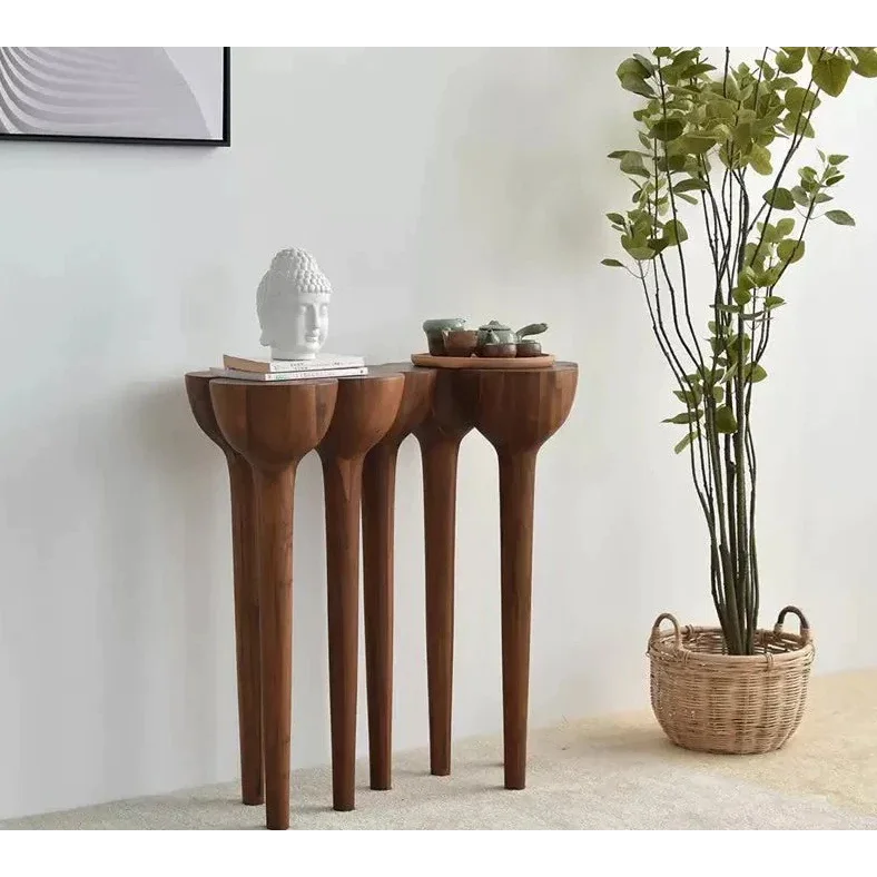 Agrippa Modern Solid Wood Console Tables | Japandi Interior Decor