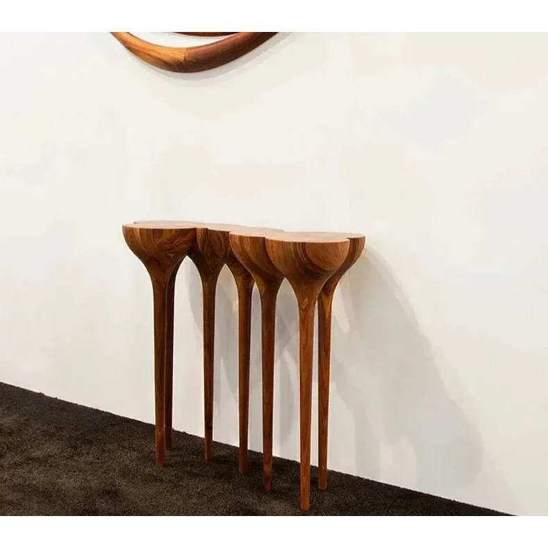 Agrippa Modern Solid Wood Console Tables | Japandi Interior Decor