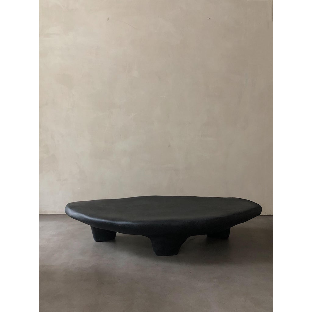 Organic Low Coffee Table with Sculptural Design | Furniture Piece for Professional Interior Designers