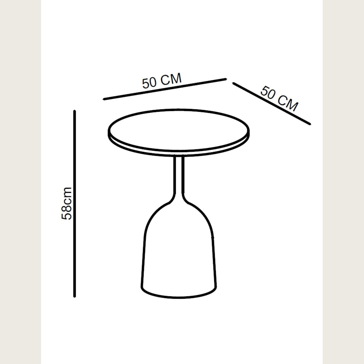 Pink Onyx Accent Table with Hammered Brass Base | Luxury Living Room