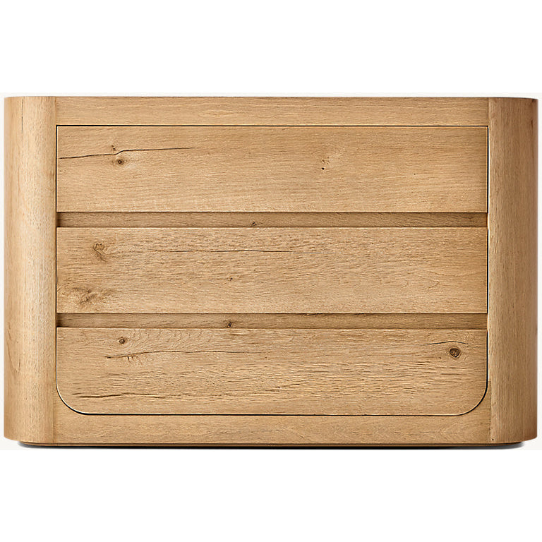 The Artisan Oak Closed Nightstand | Three Drawers - Light oak / 20’’ - Nightstands