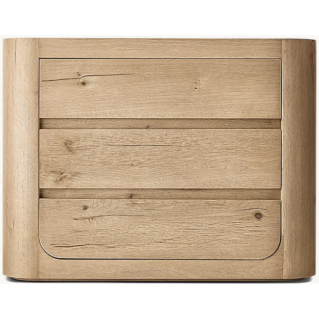 The Artisan Oak Closed Nightstand | Three Drawers - White oak / 20’’ - Nightstands