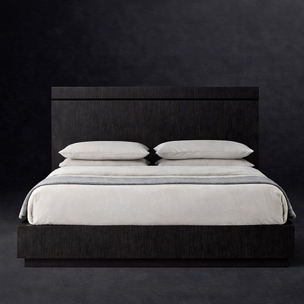 JAPANDI 实木轨道式床架 | HLMPGH02