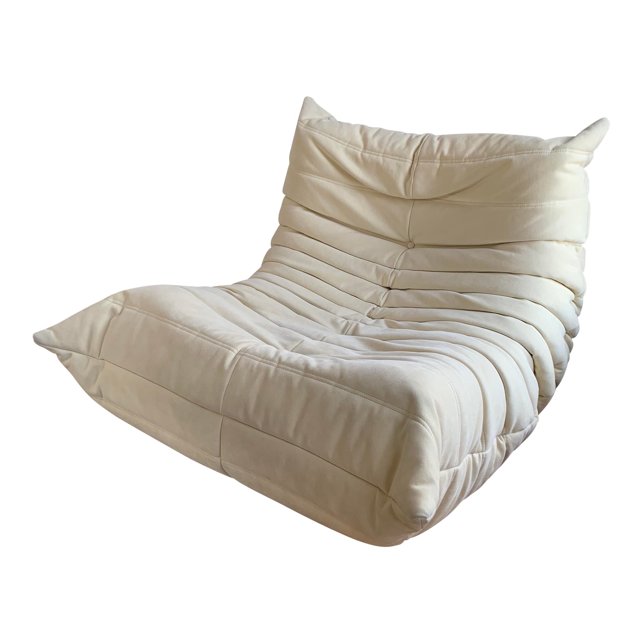 Togo Style Lounge Chair – Cozy Mid-century Modern Accent for Living Rooms Reading Nooks & Contemporary Spaces