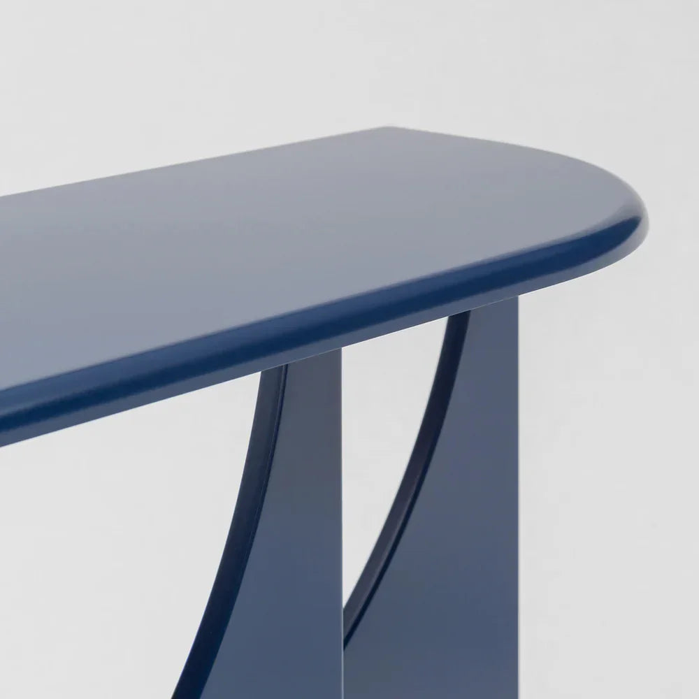 Geometric Console Table with Bold Architectural Design | Eclectic Interiors