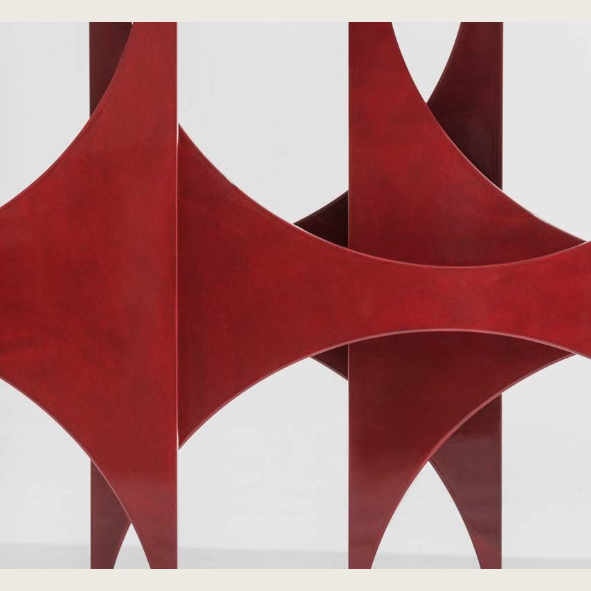 Geometric Console Table with Bold Architectural Design | Eclectic Interiors