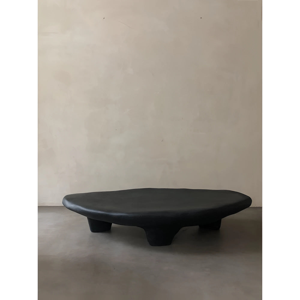 Organic Low Coffee Table with Sculptural Design | Furniture Piece for Professional Interior Designers