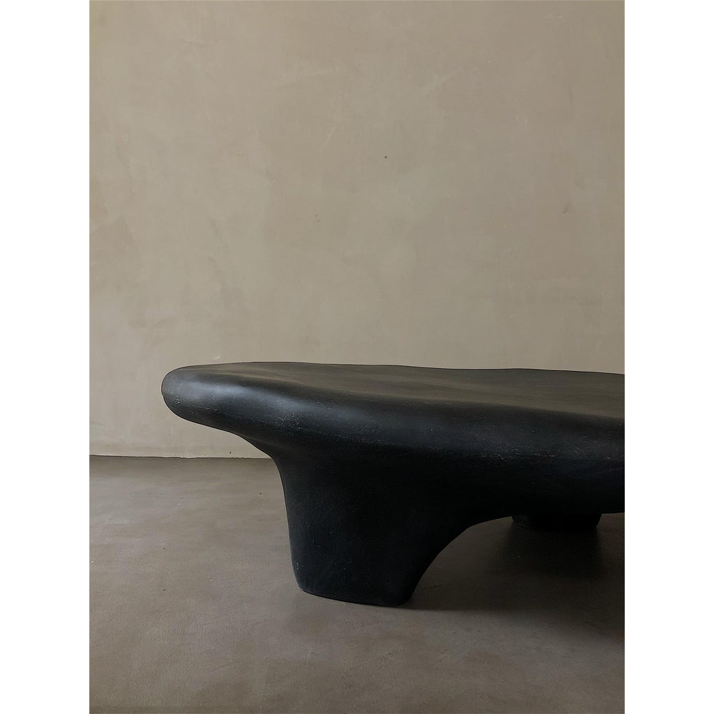 Organic Low Coffee Table with Sculptural Design | Furniture Piece for Professional Interior Designers