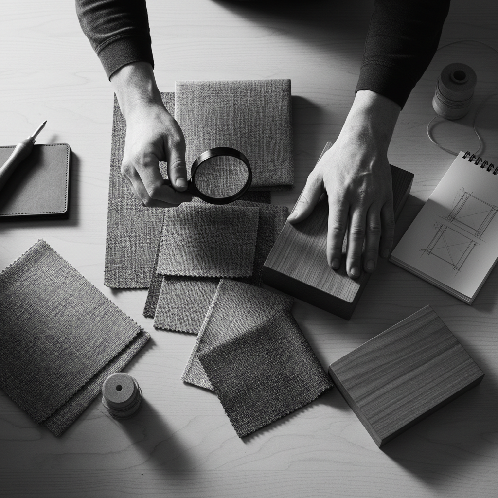 Fabric and Wood Craftsmanship