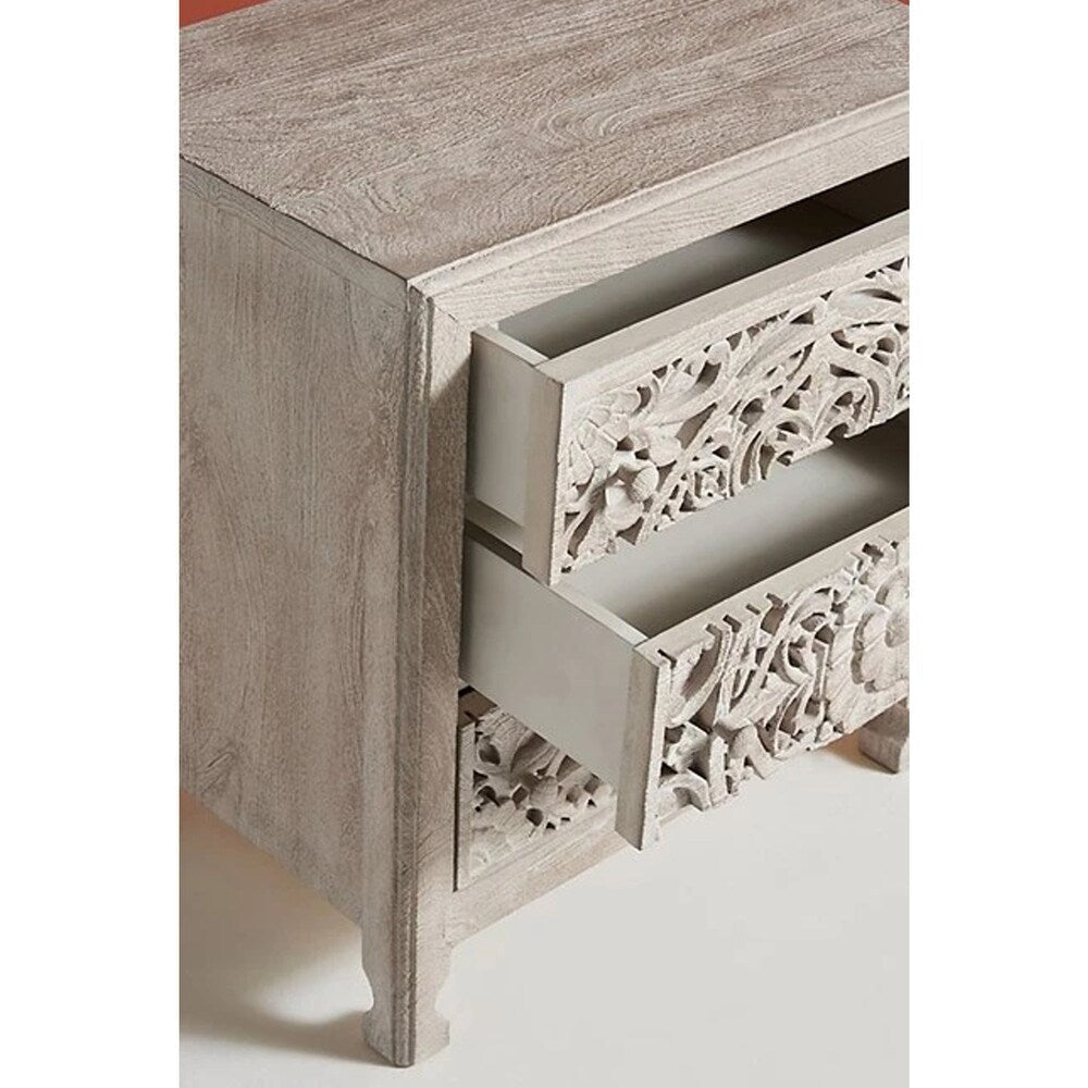 Hand-carved Black Wooden Cabinet Collection for Luxurious Interiors