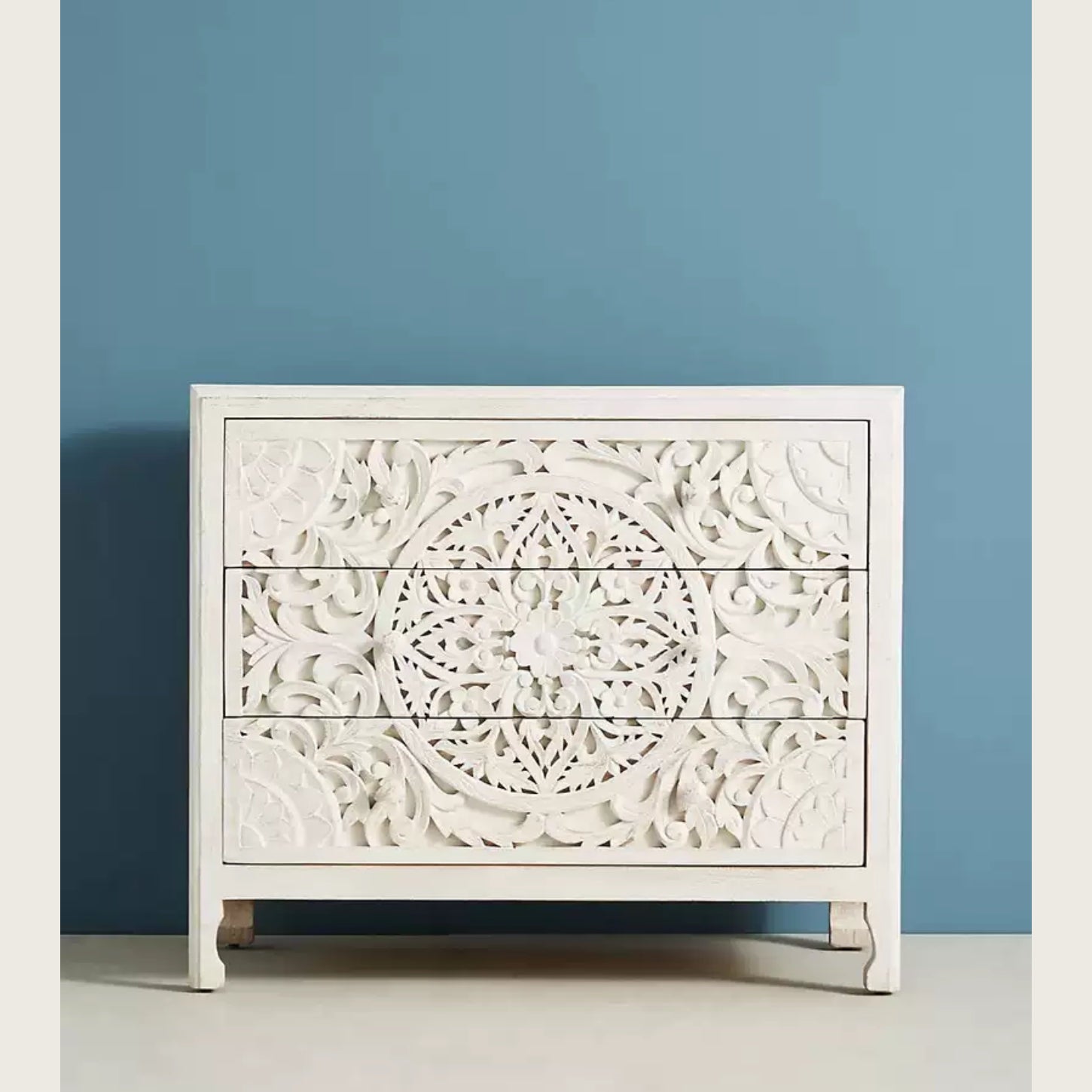 Hand-carved Black Wooden Cabinet Collection for Luxurious Interiors