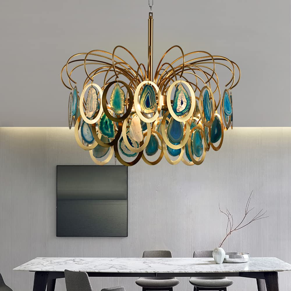 Luxury Ceiling Light Fixtures for Dining Room Unique Interior Designer Lamps | Hulmara