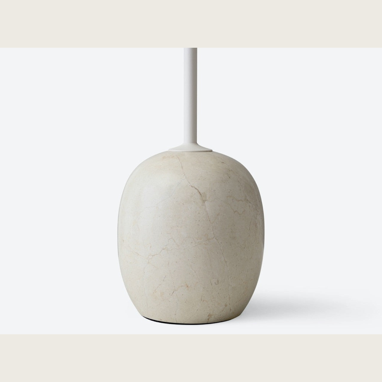 Modern Marble Side Table with Minimalist Black Top | Luxury Interiors