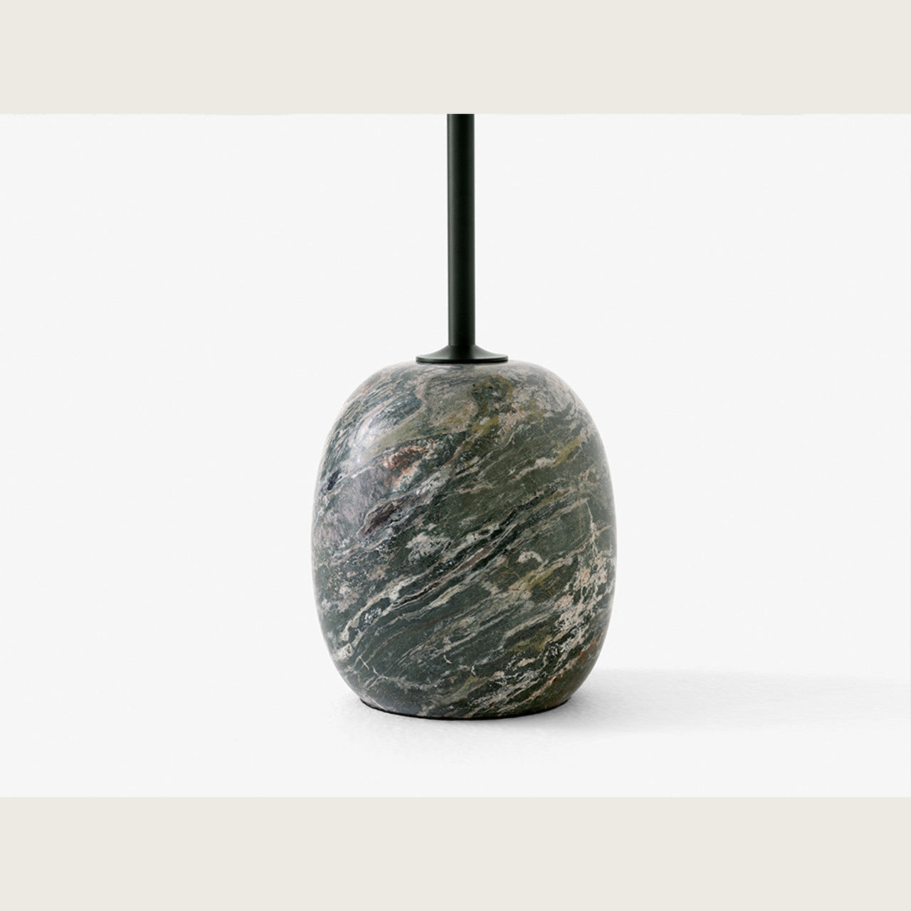 Modern Marble Side Table with Minimalist Black Top | Luxury Interiors