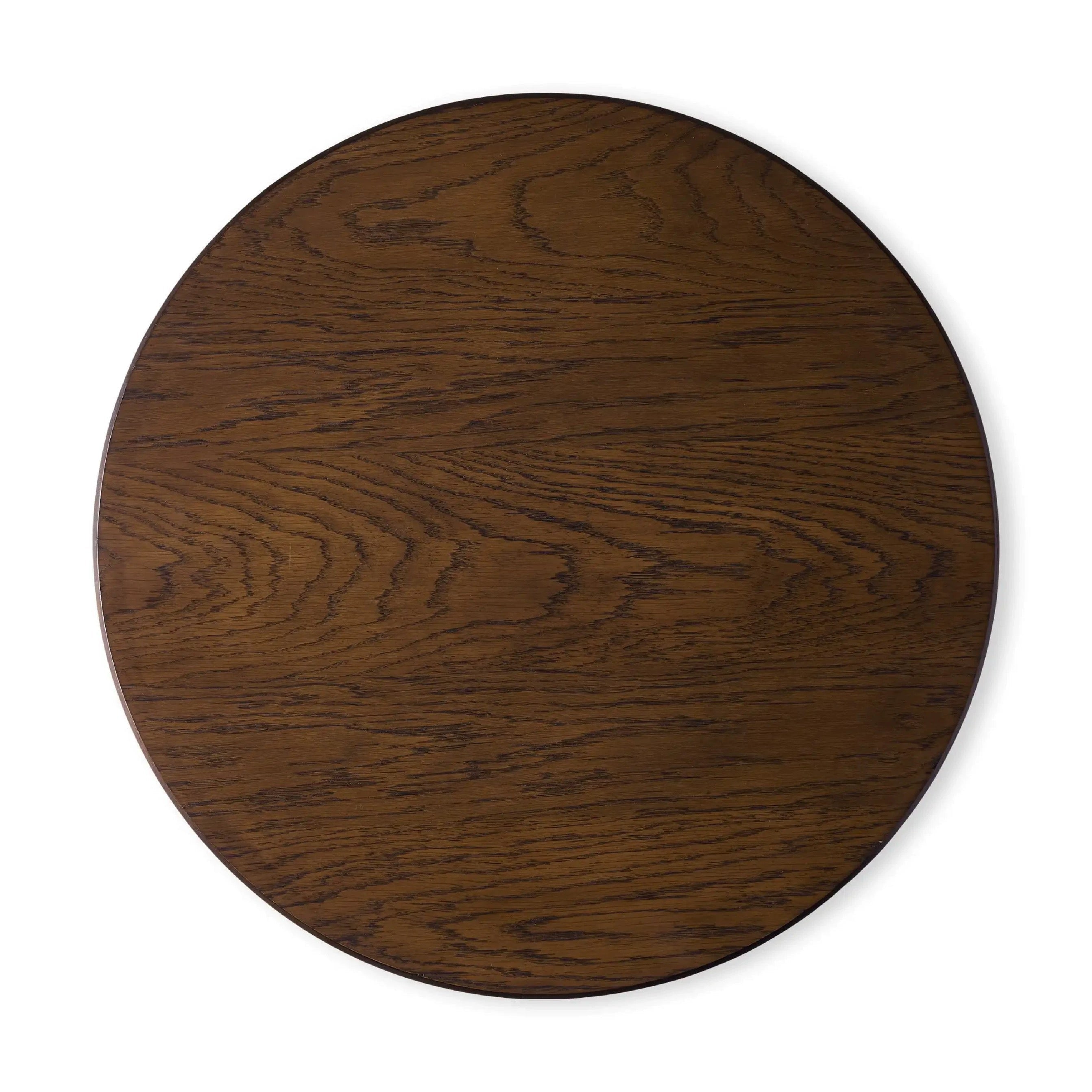 Modern Oval Wood End Tables | Japandi Living Room
