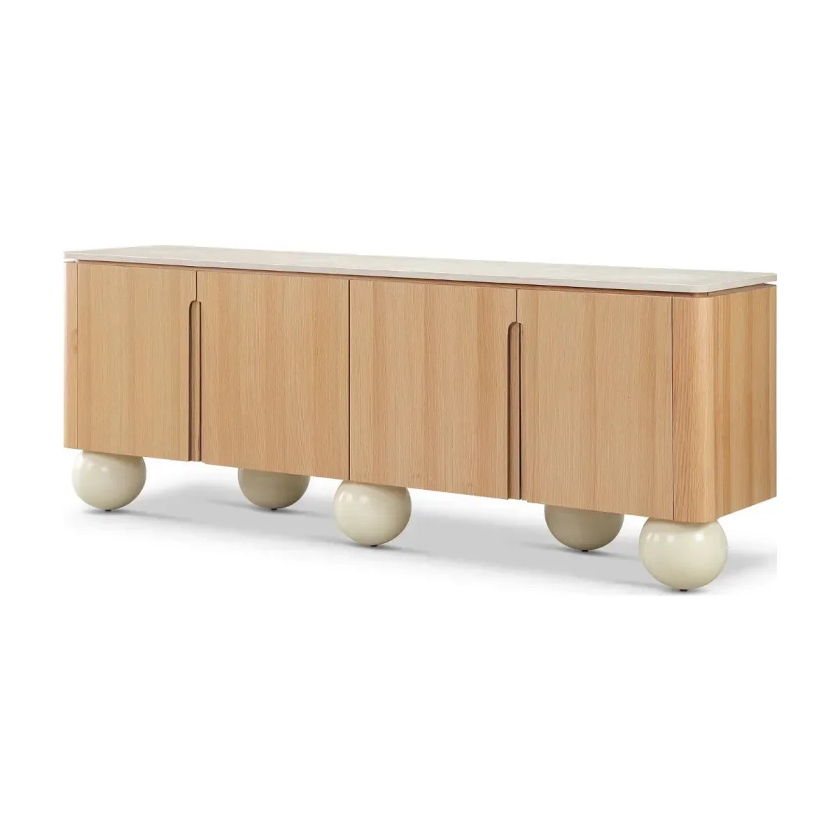 Modern Sideboard with Sphere Legs | Interiors