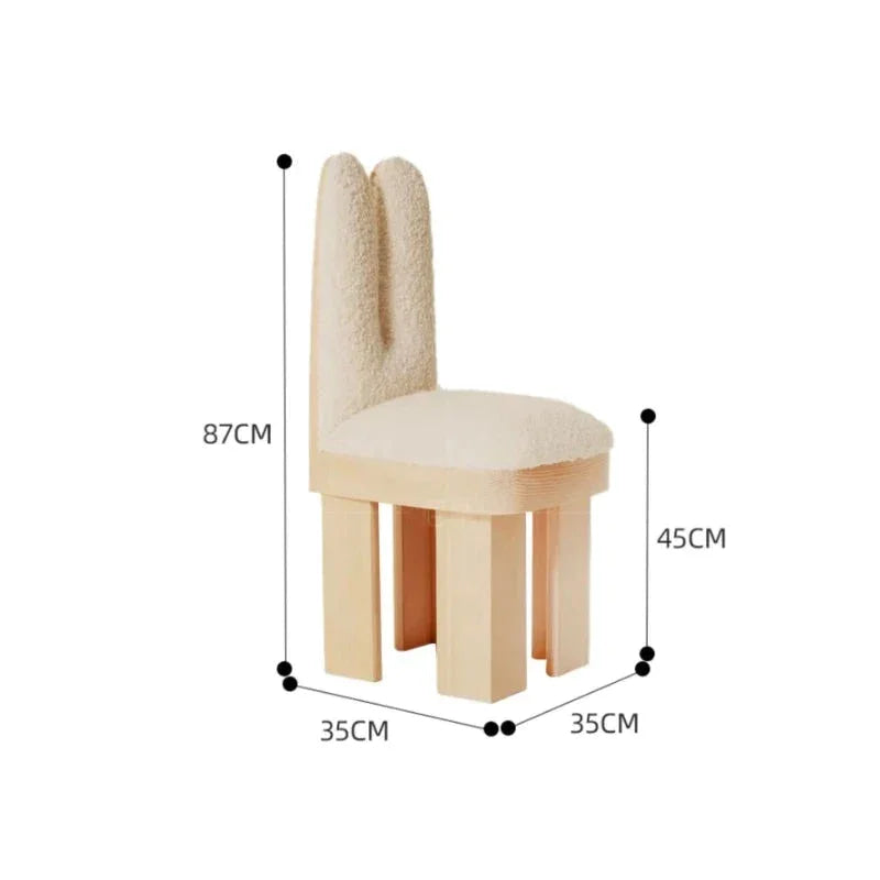 Modern Sculptural Accent Chair | Luxury Artistic Interiors