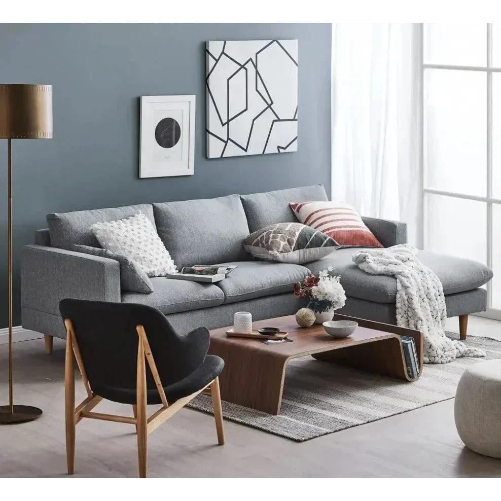 Japandi Scando Wood Coffee Table – Luxury Minimalist Centerpiece