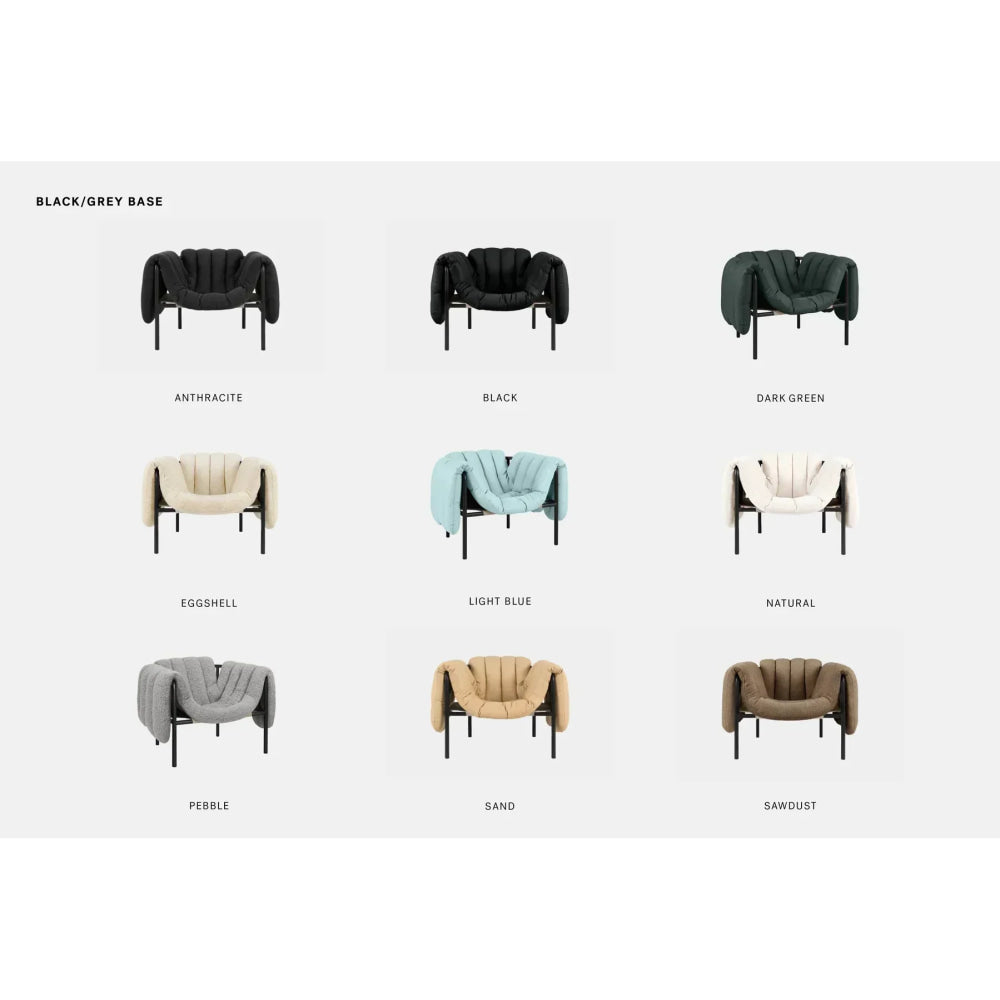 Corby Lounge Chair | Modern Upholstered with Metal Frame | Luxury Interiors