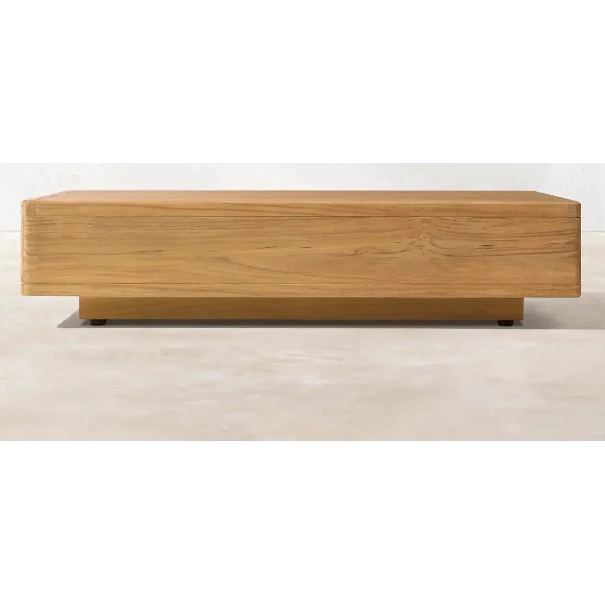 Minimalist Solid Wood Coffee Table for Living Room | Modern Minimalism