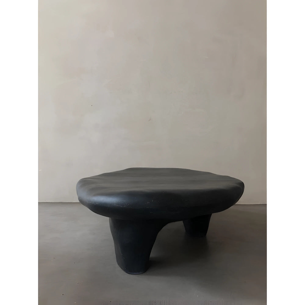 Organic Low Coffee Table with Sculptural Design | Furniture Piece for Professional Interior Designers